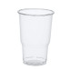 Papstar Pohár hideg italhoz, PLA pure (2,5dl, 7,8x11 cm, 25db) átlátszó, habszéllel /15