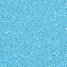Baier Heyda csillám moosgumi 20x30 cm, 2mm, türkizkék
