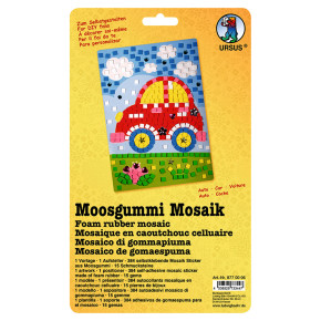 Ursus moosgumi öntapadó mozaik készlet, autó