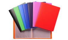 Exacompta fotótartó, 12x16 cm, PP, 20-zsebes, 8-féle szín