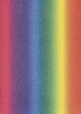 Baier Heyda csillámkarton, A4, 200g/m2, szivárvány, iris