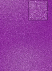Baier Heyda csillámkarton, A4, 200g/m2, violet ibolya