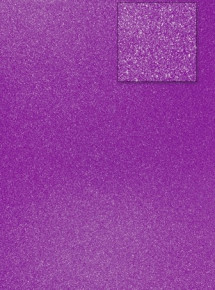 Baier Heyda csillámkarton, A4, 200g/m2, violet ibolya