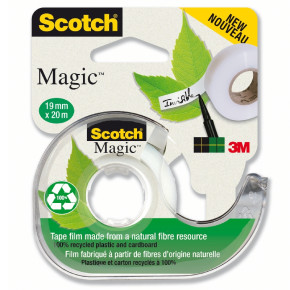 3M Scotch Magic ragasztószalag (19 mm x 20 m) adagolóval, 7100082821 /12