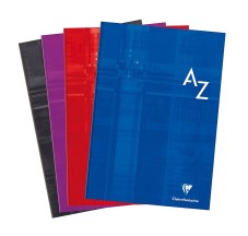 CLF notesz keményfedeles (A4, 96 lap, sima) 4-féle szín