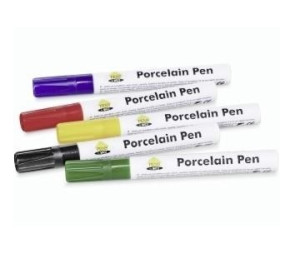 Baier Heyda WACO porcelán toll (1-2mm-es hegy), fekete