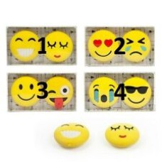 Trendhaus radír, Smile fejek, 2db/szett, több-féle /12