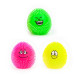 Trendhaus gumijáték, tojás alakú, villogó, 4-féle szín /16