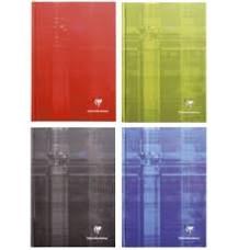 CLF notesz keményfedeles (A5, 96 lap, sima) 4-féle szín