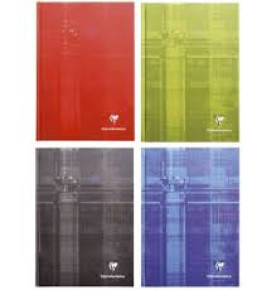 CLF notesz keményfedeles (A5, 96 lap, sima) 4-féle szín