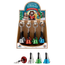 Trendhaus kulcstartó csengettyű, több szín /12