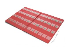 Cívis Betűtartó PVC, műanyag zsebes