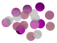 Amscan konfetti, 15g, rózsaszín