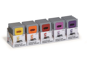 DURABLE telefontartó töltéshez, 5-féle szín /DISPLAY (7735)