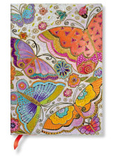 Paperblanks butikkönyv, midi, sima, Flexis, Flutterbyes