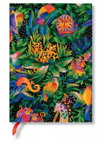 Paperblanks butikkönyv, midi, von. Flexis, Jungle Song