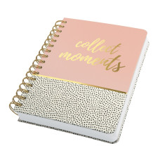 Sigel Jolie spirál notesz, pontozott, 16x21,5cm, sweet dots, collect moments, Inspire