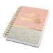 Sigel Jolie spirál notesz, pontozott, 16x21,5cm, sweet dots, collect moments, Inspire