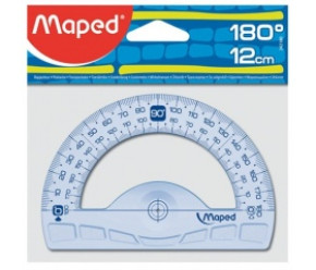 Maped szögmérő (Ø:12 cm, 180°)