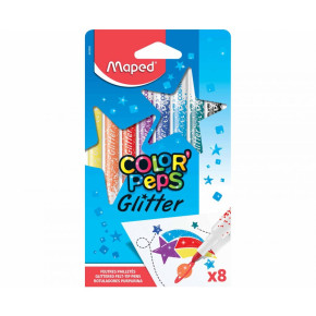Maped filctollkészlet glitteres (8 db/doboz) color peps