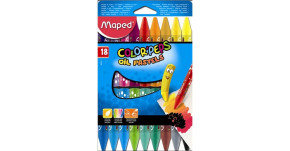 Maped színes zsírkréta, olajpasztell, 18db, Colorpeps /12