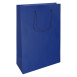 RC ajándéktasak, A4 álló (24x9x35 cm) kék, matt