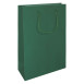 RC ajándéktasak, A4 álló (24x9x35 cm) zöld, matt