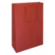 RC ajándéktasak, A4 álló (24x9x35 cm) piros, matt