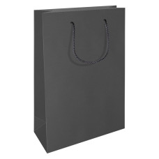 RC ajándéktasak, A4 álló (24x9x35 cm) fekete, matt