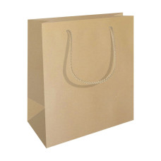 RC ajándéktasak, A5 álló (20x10x24 cm) barna, matt