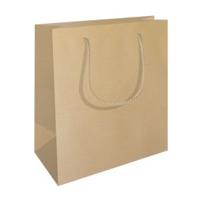 RC ajándéktasak, A5 álló (20x10x24 cm) barna, matt