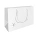 RC ajándéktasak, A5 fekvő (25x9x19 cm) fehér, fényes
