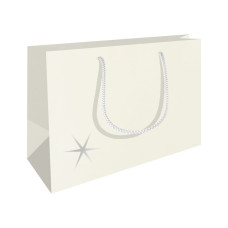 RC ajándéktasak, A5 fekvő (25x9x19 cm) vaj, fényes