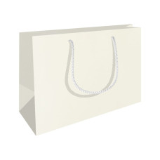 RC ajándéktasak, A5 fekvő (25x9x19 cm) vajszín, matt