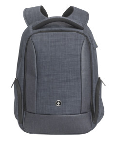 SwissDigital hátizsák, sötétkék (45x30x17 cm, 23l, thermo zseb) Oxford, RFID