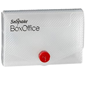 Snopake névjegytartó patentos, Clear /5