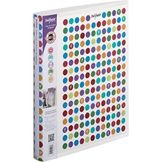 Snopake iratrendező (A4, 2,5 cm, 2 gyűrűs) színes pöttyös, Polka Dot /10