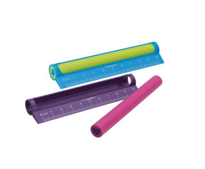 Snopake radír, vonalzóval, 10cm, 2-féle szín, Swordfish /24