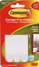 3M Command eltávolítható ragasztó csíkok, 6db, 7100100461 /24