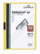 DURABLE Duraclip clip-mappa sárga, 30 lapig /25