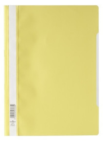 DURABLE gyorsfűző, PP, sárga /100