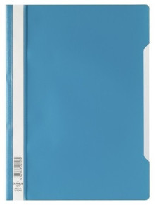 DURABLE gyorsfűző, PP, kék /100