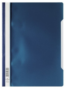 DURABLE gyorsfűző, PP, sötétkék /100