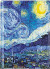 BSB notesz (A6, vonalas) Van Gogh, Starry Night