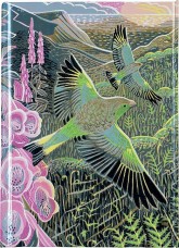 BSB notesz (A6, vonalas) madarak, Foxgloves and Finches