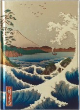 BSB notesz (A6, vonalas) Hiroshige: Sea at Satta