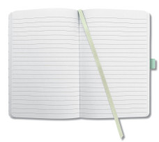 Sigel Jolie notesz  von. 9,5x15 cm, mint love, mentazöld, szívecskés, Beauty