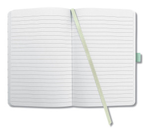 Sigel Jolie notesz  von. 9,5x15 cm, mint love, mentazöld, szívecskés, Beauty