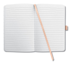 Sigel Jolie notesz, von. 13,5x20 cm, Rose Love, rózsaszín, szivecskés, gumipánttal, Beauty