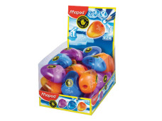 Maped hegyező, 1 lyukú, bal kezes, i-gloo, műanyag tartályos, 3-szín /24